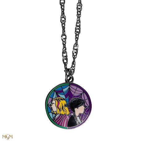 Fille-Collier enid et mercredi - mercredi