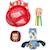 Jeu de bain filet de pêche jules et ses amis Rouge, bleu, rose 2 - vertbaudet enfant 