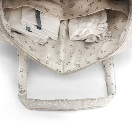 Sac de maternité camila miley Ecru, noir, vert 2 - vertbaudet enfant 