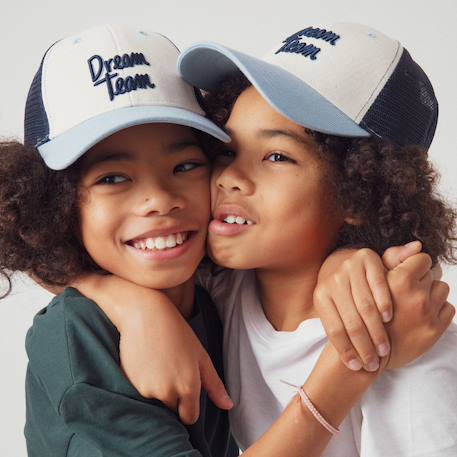 Casquette enfant trucker dream team (3-6 ans) Bleu 6 - vertbaudet enfant 