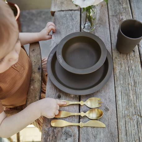 Coffret couverts silver Doré 2 - vertbaudet enfant 