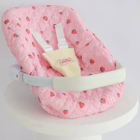 Siège-auto pour poupée fraise Rose, vert 4 - vertbaudet enfant 