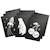 Lot de 3 kits créatifs décoration murale kidyneon Noir 3 - vertbaudet enfant 