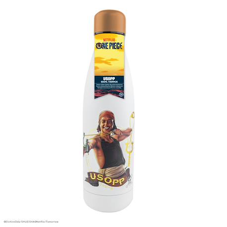Gourde isotherme usopp - one piece Blanc 5 - vertbaudet enfant 