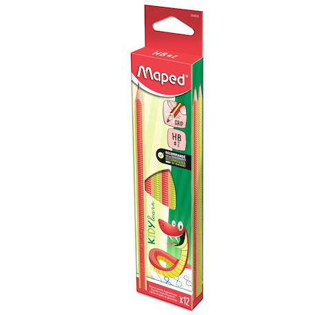 Crayons d'apprentissage kidy learn Orange 1 - vertbaudet enfant 
