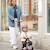 Porteur évolutif highwaykick 1 push and go mocha Rose, noir+Rouge, noir 5 - vertbaudet enfant 