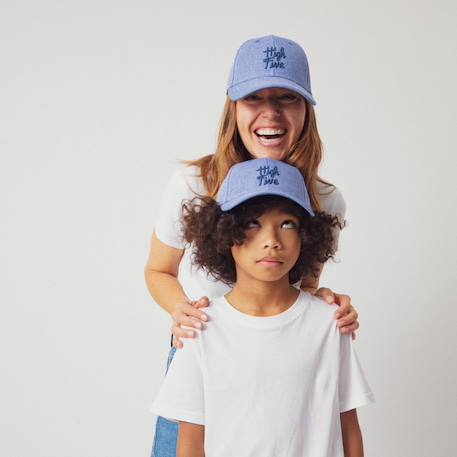 Casquette enfant high five denim (3-6 ans) Bleu 4 - vertbaudet enfant 