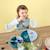 Assiette en silicone tiny team chien Bleu 6 - vertbaudet enfant 