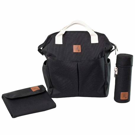 Sac à dos à langer avec passant valise Noir 6 - vertbaudet enfant 