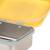 Boîte à goûter en inox happy trails flower Jaune 4 - vertbaudet enfant 