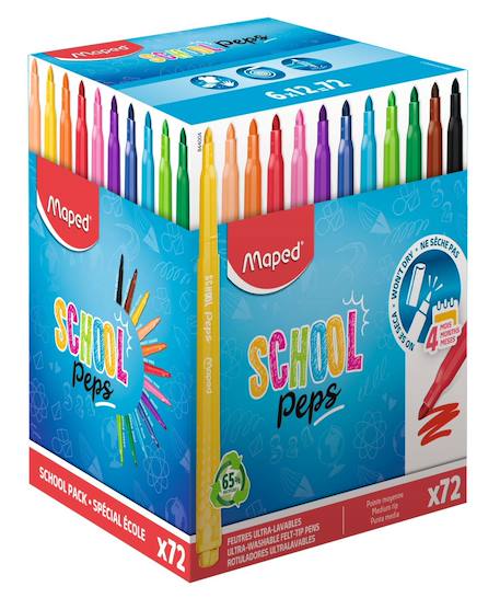 Fille-Accessoires-Fourniture scolaire-Feutres school pep's long life