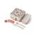 Boite à sandwich et goûter 850ml snacky Bleu dino+Bleu infinity+Bleu wolf+Cannelle fox+Rose birds+Rose blush+Rose leopard+Vert forest+Vert raccoon 37 - vertbaudet enfant 