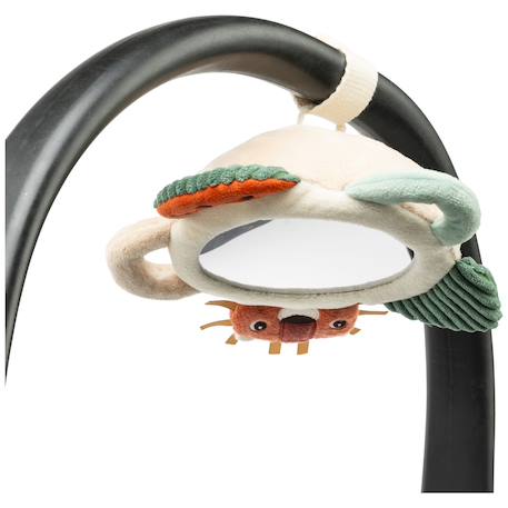 Miroir d'activités lena Beige, orange, vert+Rose, écru, jaune 3 - vertbaudet enfant 