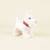Lola le chien en peluche 17 cm Blanc 5 - vertbaudet enfant 