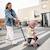 Porteur évolutif highwaykick 1 push and go mocha Rose, noir+Rouge, noir 4 - vertbaudet enfant 