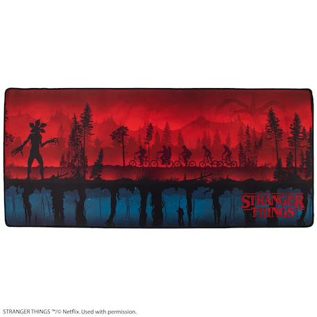 Tapis de bureau upside down - stranger things Rouge 1 - vertbaudet enfant 