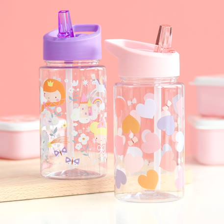 Gourde cœurs (450 ml) Rose, orange, violet 5 - vertbaudet enfant 