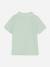 Polo garçon à manches courtes Beige+Bleu gris+Vert 8 - vertbaudet enfant 