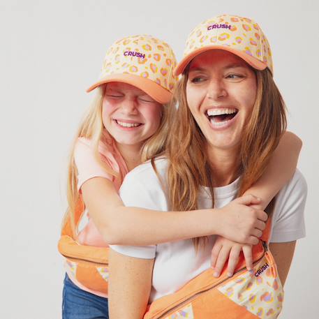 Casquette enfant crush léo (3-6 ans) Corail, jaune, lila 5 - vertbaudet enfant 