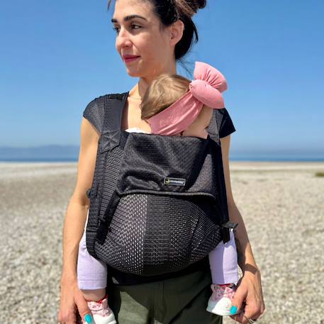 Porte-bébé black (6 mois et +) Noir 6 - vertbaudet enfant 