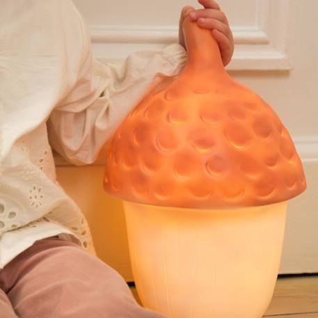 Lampe veilleuse gland red brick Beige, blanc+Rouge, blanc+Vert d'eau, blanc 10 - vertbaudet enfant 