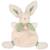Doudou lapin bonbon (25 cm) Blanc, bleu+Blanc, vert 8 - vertbaudet enfant 