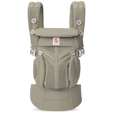Porte bébé omni classic mesh natural Beige+Vert 10 - vertbaudet enfant 