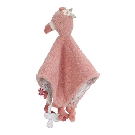 Doudou flamant rose safari friends Rose 1 - vertbaudet enfant 
