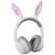 Casque audio Blanc, rose 1 - vertbaudet enfant 