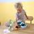 Assiette en silicone tiny team chien Bleu 5 - vertbaudet enfant 
