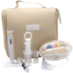 Puériculture-Trousse de soin mini care beige