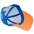 Casquette enfant trucker rayée art of siesta (3-6 ans) Bleu, orange 4 - vertbaudet enfant 