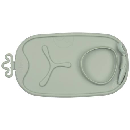 Tapis de repas roll and go Bleu+Vert d'eau 7 - vertbaudet enfant 