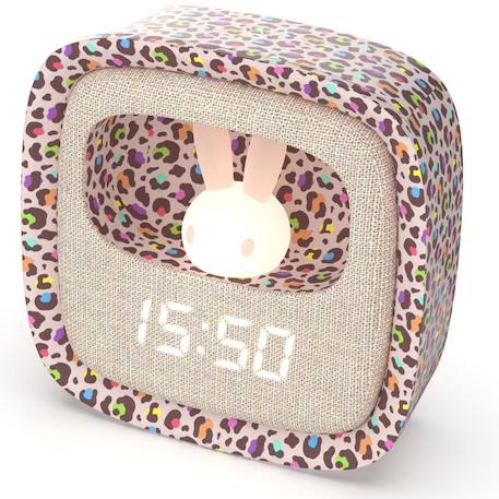Réveil 2 en 1 billy rainbow leopard Multicolore 4 - vertbaudet enfant 