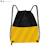 Sac à dos à cordon poufsouffle - harry potter Jaune|noir 3 - vertbaudet enfant 