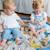 Tapis de jeu 2 en 1 noomad organic soft puce et pilou moulin roty Blanc, bleu, jaune 6 - vertbaudet enfant 