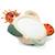 Miroir d'activités lena Beige, orange, vert+Rose, écru, jaune 1 - vertbaudet enfant 