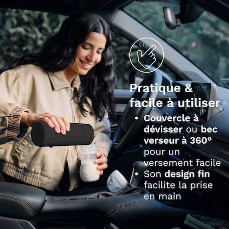 Chauffe biberon nomade super fast warmer Noir 3 - vertbaudet enfant 