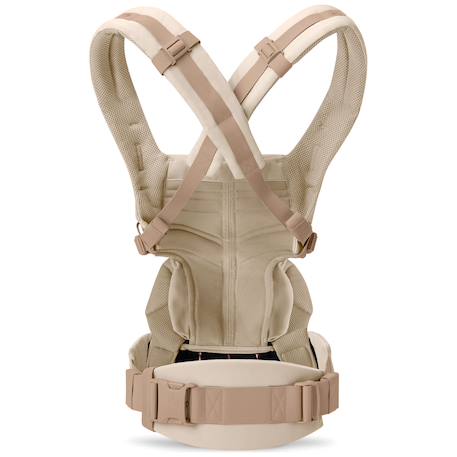 Porte bébé omni classic mesh natural Beige+Vert 6 - vertbaudet enfant 