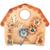 Tableau d'activités bébé en bois Beige, orange, bleu 1 - vertbaudet enfant 