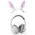 Casque audio Blanc, rose 2 - vertbaudet enfant 