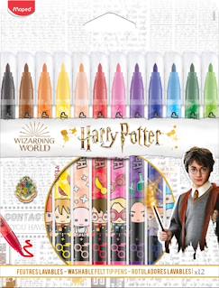 Jouet-Matériel scolaire-Feutres jungle décorés harry potter