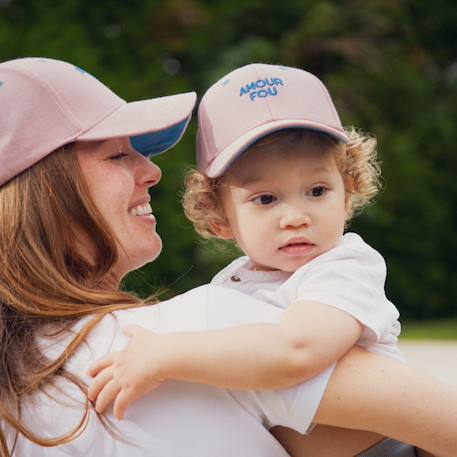 Casquette enfant amour fou (3-6 ans) Rose, bleu 6 - vertbaudet enfant 