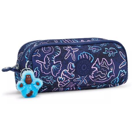 Garçon-Accessoires-Trousse à crayons nylon 3 zips 32 emplacements