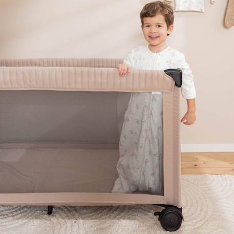 Lit parapluie de voyage - compact et facile à plier Beige 6 - vertbaudet enfant 