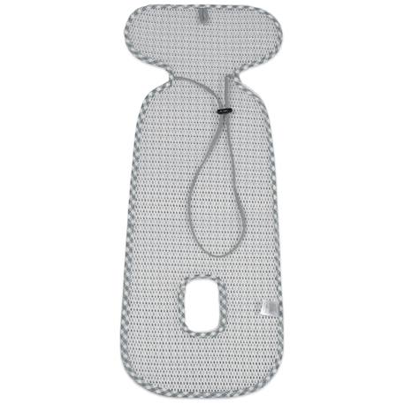 Assise pour siège-auto praliné vichy matcha Vert 2 - vertbaudet enfant 