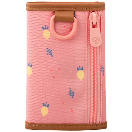 Porte-monnaie billfold summer fruit Rose, jaune, bleu 2 - vertbaudet enfant 