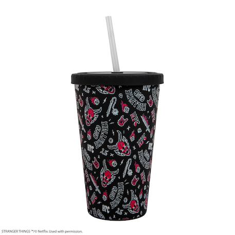 Gobelet tumbler hellfire club - stranger things Noir 4 - vertbaudet enfant 
