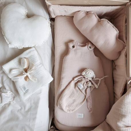 Tour de lit cododo nude powder (180 cm) Rose 3 - vertbaudet enfant 