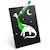 Kit création déco murale lumineuse kidyneon dinosaure Noir 2 - vertbaudet enfant 
